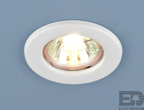Встраиваемый светильник Elektrostandart 9210 MR16 WH белый - цена и фото